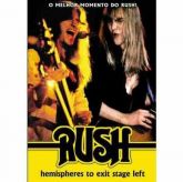 DVD Rush - Hemispheres to exit stage left - Original/Novo