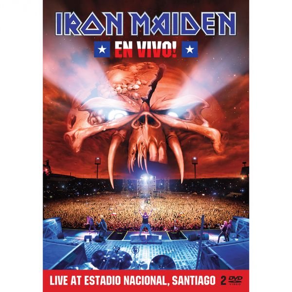 DVD Iron Maiden - EN VIVO - Duplo - Original/Novo